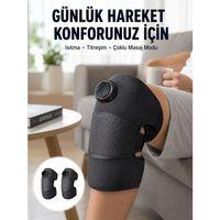 3 Seviyeli Titreşimli Isıtmalı Diz Bakım Masaj Cihazı Yeni Nesil