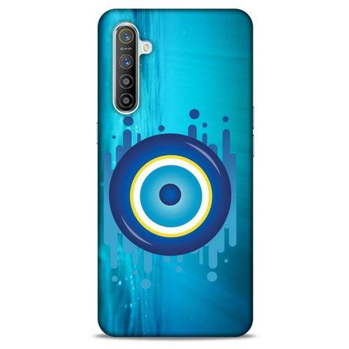 Nazarium (26) Desenli Silikon Kapak Oppo Realme XT Kılıf