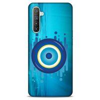 Nazarium (26) Desenli Silikon Kapak Oppo Realme XT Kılıf