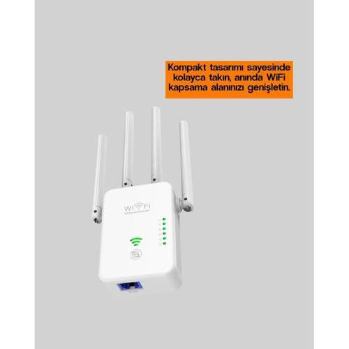 Çift Bantlı Otomatik Kurulum Wifi Repeater Menzil Genişletici