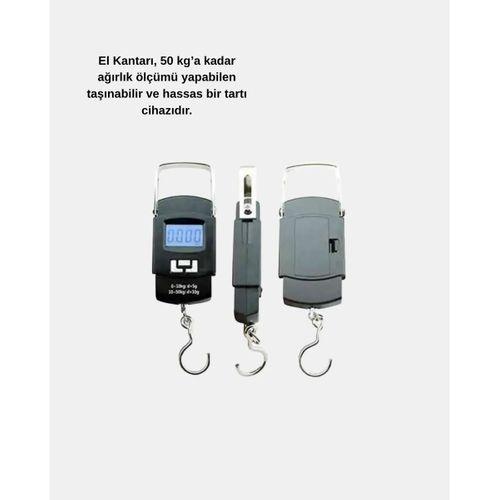 Dijital El Terazisi – Hassas Bavul Tartısı, Gülen Yüz Tasarımlı