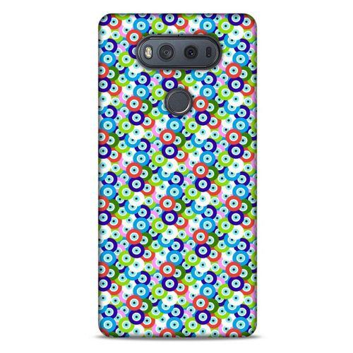 Nazarium (5) Desenli Silikon Kapak LG K61 Kılıf