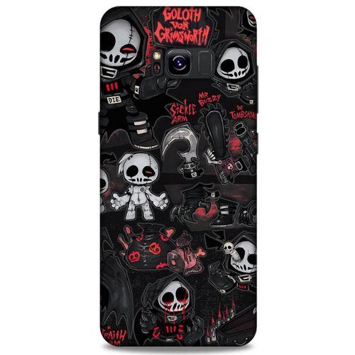 Samsung Galaxy S8 Plus Uyumlu Kılıf Motorsiklet (30) Silicone Case İskelet