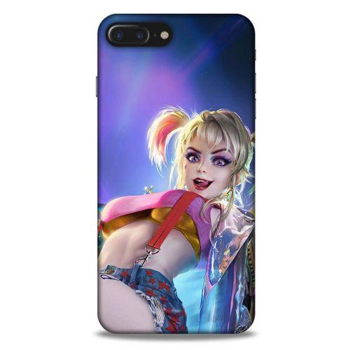 Apple Iphone 7 Plus Uyumlu Kılıf Harley Quinn (6) Silikon Kılıf Lacivert