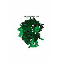 Koyu Yeşil 15 x 5 mm Dantel Oya Yazma Halhal Abiye Lazer Kesim Pul 600 adet / 24 gram