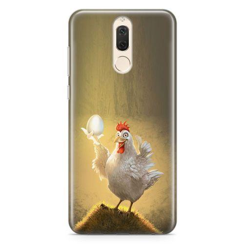 Huawei Mate 10 Lite Kılıf Yumurtam Benim Arka Kapak Koruma Desenli Full Koruyucu