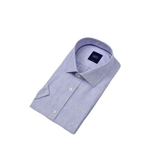 Erkek Klasik Çizgili Kısa Kol Gömlek 9493 BGL-ST04580