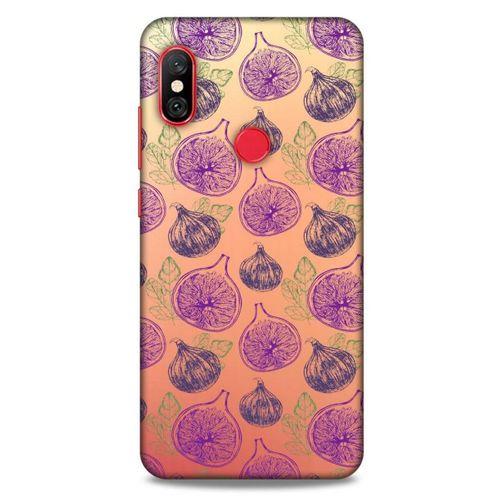 Frutix İncir 01 Xiaomi Mi A2 Lite Kılıf Desenli Silikon