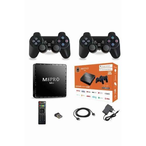 M8 Pro Mını 4 8 10 K Hd Hdr Android Tv 5g Retro 10000 Oyunlu