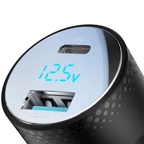 Joyroom 53W 2 Port A+C Ekranlı Araç Şarj