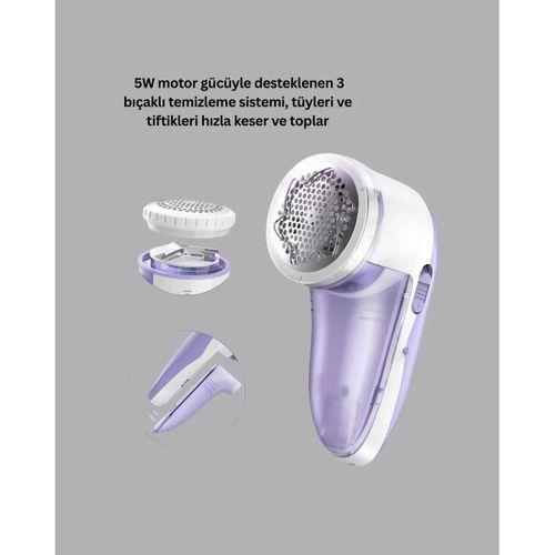 Tiftik Ve Tüy Toplama Cihazı – 200ml Hazne, Kompakt Boyut