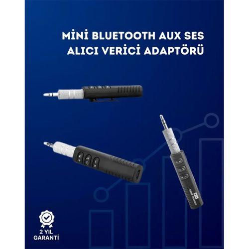 Kablolu Hoparlör Ve Kulaklıklar İçin Bluetooth Adaptör | Mini Boy, Klipsli, Taşınabilir