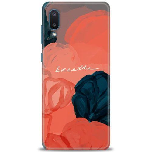Samsung Galaxy A02 Kılıf HD Baskılı Kılıf - Breathe + Tam Ekran Koruyucu