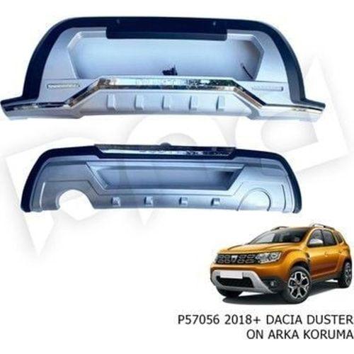 Dacia Duster 2018-2020 Ledli Ön Arka Tampon Ek Koruma Difüzör