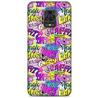 Graffitix (11) Desenli Silikon Kapak Xiaomi Redmi Note 9S Kılıf