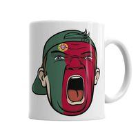 Portugal Fan Kupa Bardak Porselen