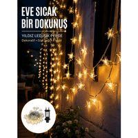 Yıldız Led Işık 5 Metre Dekoratif Aydınlatma Günışığı Yeni Nesil