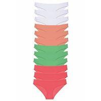 12 adet Süper Eko Set Likralı Kadın Slip Külot 511