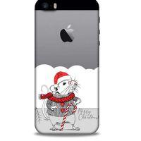 Zoologix (36) Apple Iphone 5 Şeffaf Kılıf Silikon Desenli