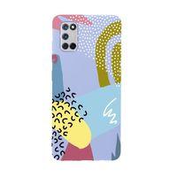 Oppo A52 Colorful Patterns Premium Silikonlu Telefon Kılıfı