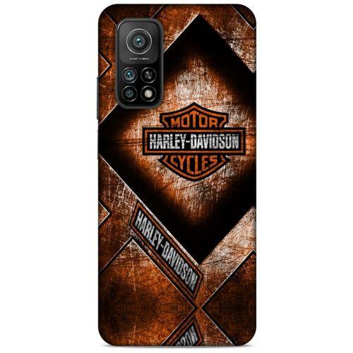 Xiaomi Mi 10T 5G Uyumlu Kılıf Motorsiklet (14) Lansman Kılıf Harley Davidson