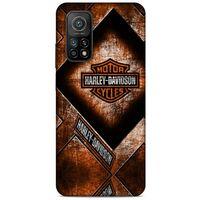 Xiaomi Mi 10T 5G Uyumlu Kılıf Motorsiklet (14) Lansman Kılıf Harley Davidson