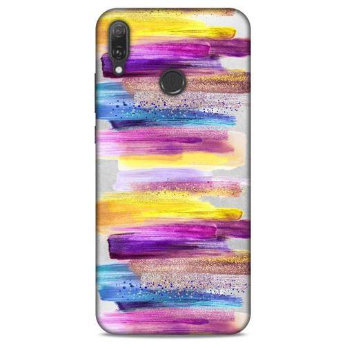 Huawei Y9 2019 Uyumlu Kılıf Mor Delisi (18) Telefon Kılıfları Suluboya