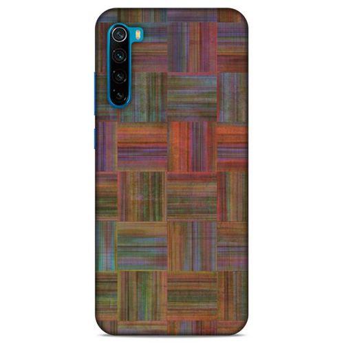 Lopard Xiaomi Redmi Note 8T Uyumlu Kılıf Wood'X (48) Bumper Kılıf Desenli