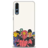 Huawei P20 Pro Kılıf HD Baskılı Kılıf - Adamlar + Tam Ekran Koruyucu