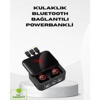 Powerbank Özellikli Bluetooth Kablosuz Kulaklık – Dokunmatik Kontrol, Uzun Pil Ömrü, Ergonomik Tasarım