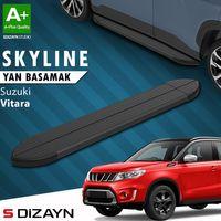S-Dizayn Suzuki Vitara 4 Skyline Siyah Yan Basamak 163 Cm 2015 Üzeri A+ Kalite