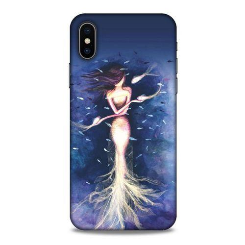 Y.Liva-2021 Özel Seri Deniz Kızı Apple iPhone XS Kılıf Silikon Kapak