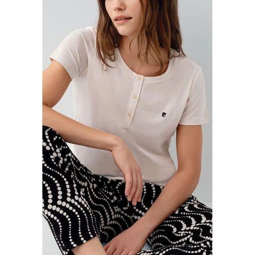 Pierre Cardin Pc9165-x Kadın Kısa Kol Büyük Beden Pijama Takımı