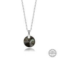 Swarovski Crystal İris Yeşil Taşlı Lucky Life 925 Ayar Gumuss  Lucky Life Lucky Life Kadın Kolye