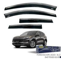 Ford Escape 2020 Sonrası - Kromlu Cam Rüzgarlığı 4Lü Parça