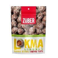 Züber Züber Lokma Meyve Topu 96 Gr Limonlu Badem Ezmeli