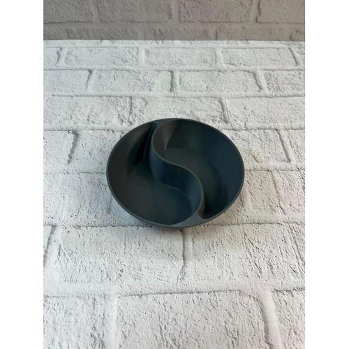 Gri Çerezlik Kase Seti Modern Bölmeli Sunum Tasarımı