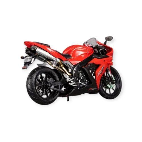 1:12 Ölçekli Model Motosiklet - Ducati - HX794-1- Kırmızı