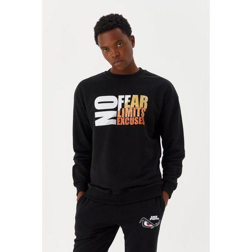 No Fear Erkek Sweatshirt Siyah M500260