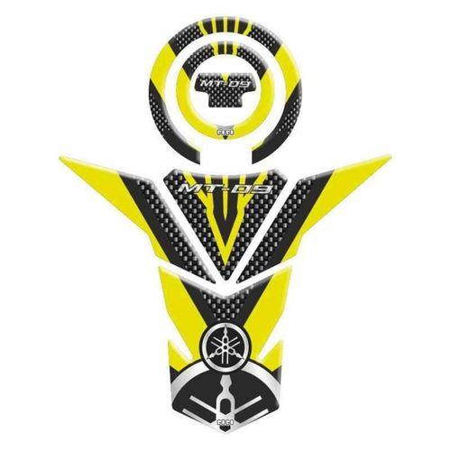 YAMAHA Yamaha Mt09 2013 - 2018 Uyumlu Tank Pad Set 002