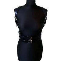 Deri Korse Harness, Şık Elbise Kemeri - Brf914