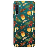 Frutix Portakal 01 Oppo Realme 6i Kılıf Desenli Silikon
