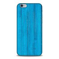 Lopard Apple Iphone 6S Uyumlu Kılıf Wood'X (1) Kılıfı Baskılı