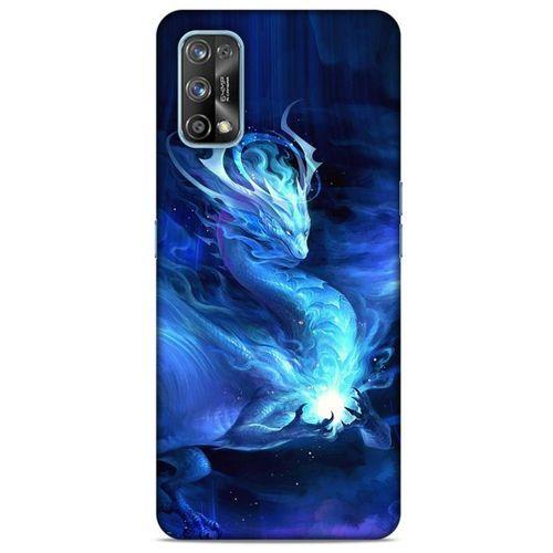Oppo Realme 7 Pro Kılıf Dragons (36) Glitter Kılıf Ejderha Ateşi