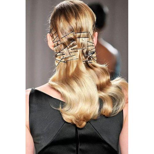 25 Adet Siyah Tel Toka 1.inci Kalite Çelik Tel Toka Kuaför