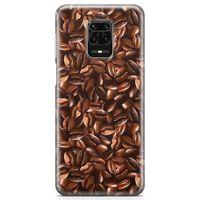 Xiaomi Redmi Note 9S Kılıf Çekirdek Kahve Arka Kapak Koruma Desenli Full Koruyucu