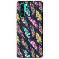 Huawei P30 Pro Kılıf Desenli Özel Seri Tüyler (13) Silikon Kap