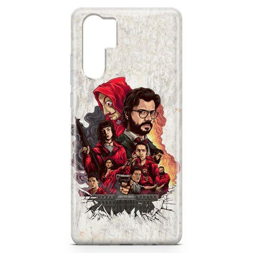 Huawei P30 Pro Kılıf La Casa De Papel Arka Kapak Koruma Desenli Full Koruyucu