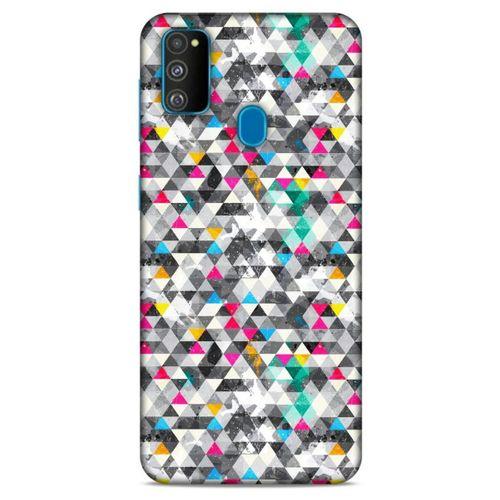 Geometrix 03 Samsung Galaxy M30s Kılıf Silikon Kapak