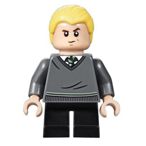 Lego Minifigür Draco Malfoy Slytherin Sweater hp148